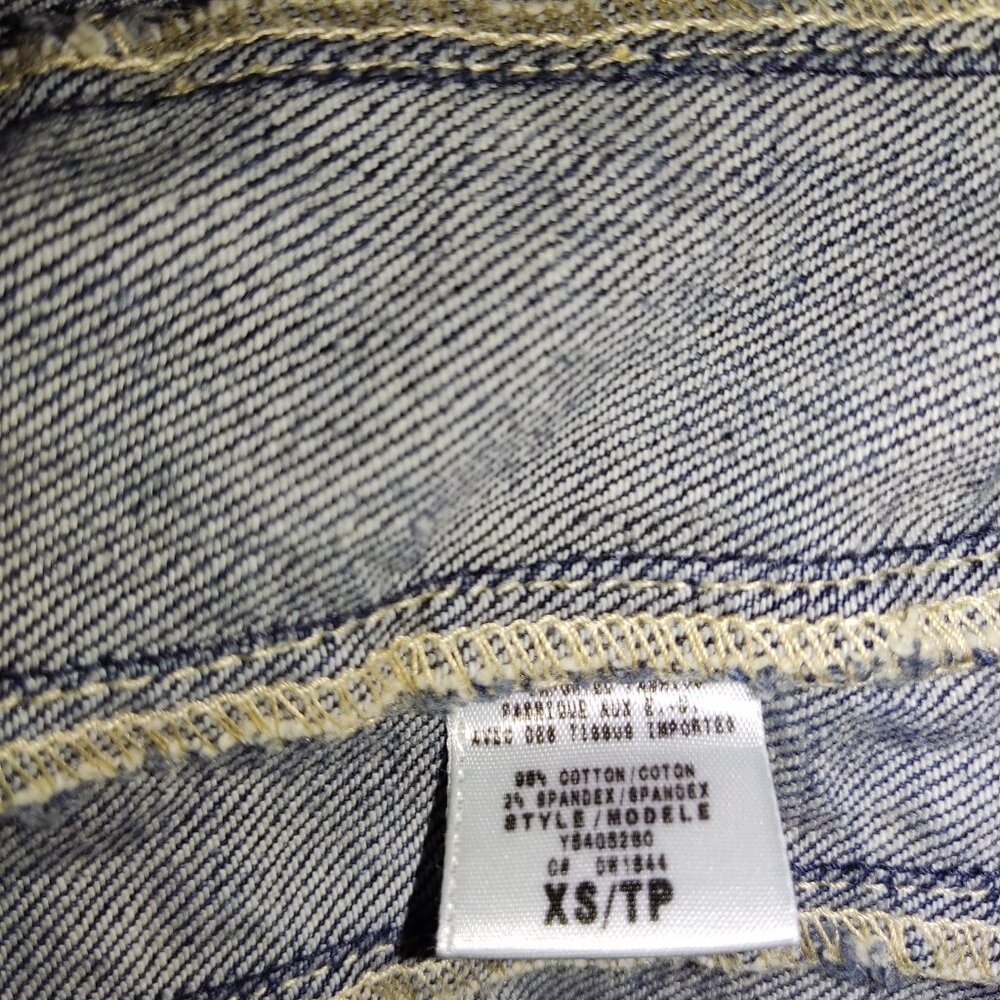 Guess Premium | Denim corset bustier top | Size XS - Picture 8 of 16